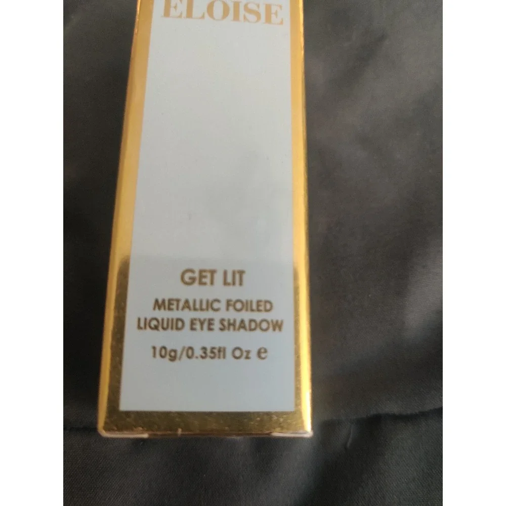 Eloise Beauty Get Lit Metallic Foiled Liquid Eye Shadow Pure Gold 10g 0.35oz New